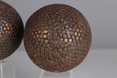 Paire d'Antiquités Ball and Ball "G", Pétanque, 1880s, France, Artisanat