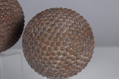 Pair Of Antique Boule Balls, Pétanque, 1880s, France, Craftsmanship