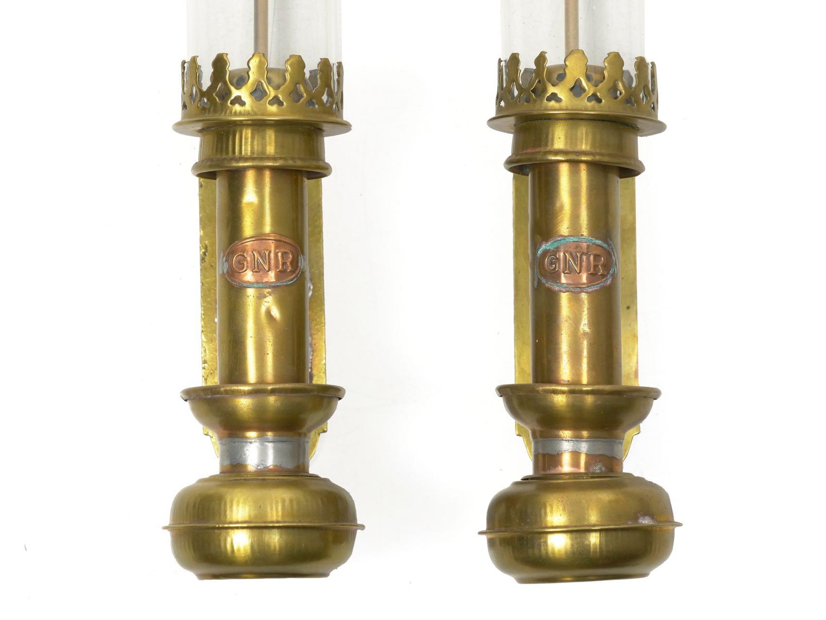 antique brass carriage lamps