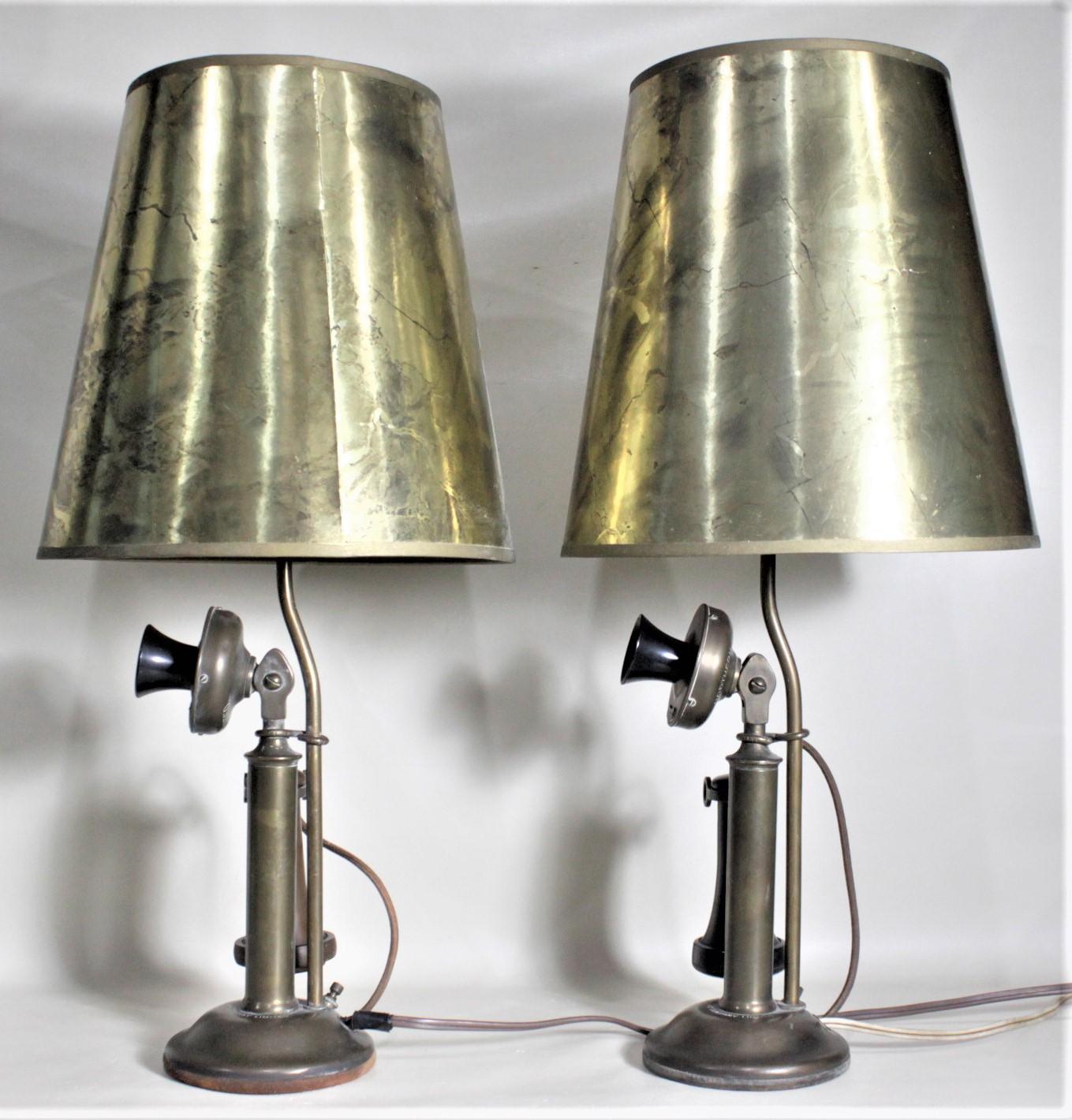 candlestick phone lamp