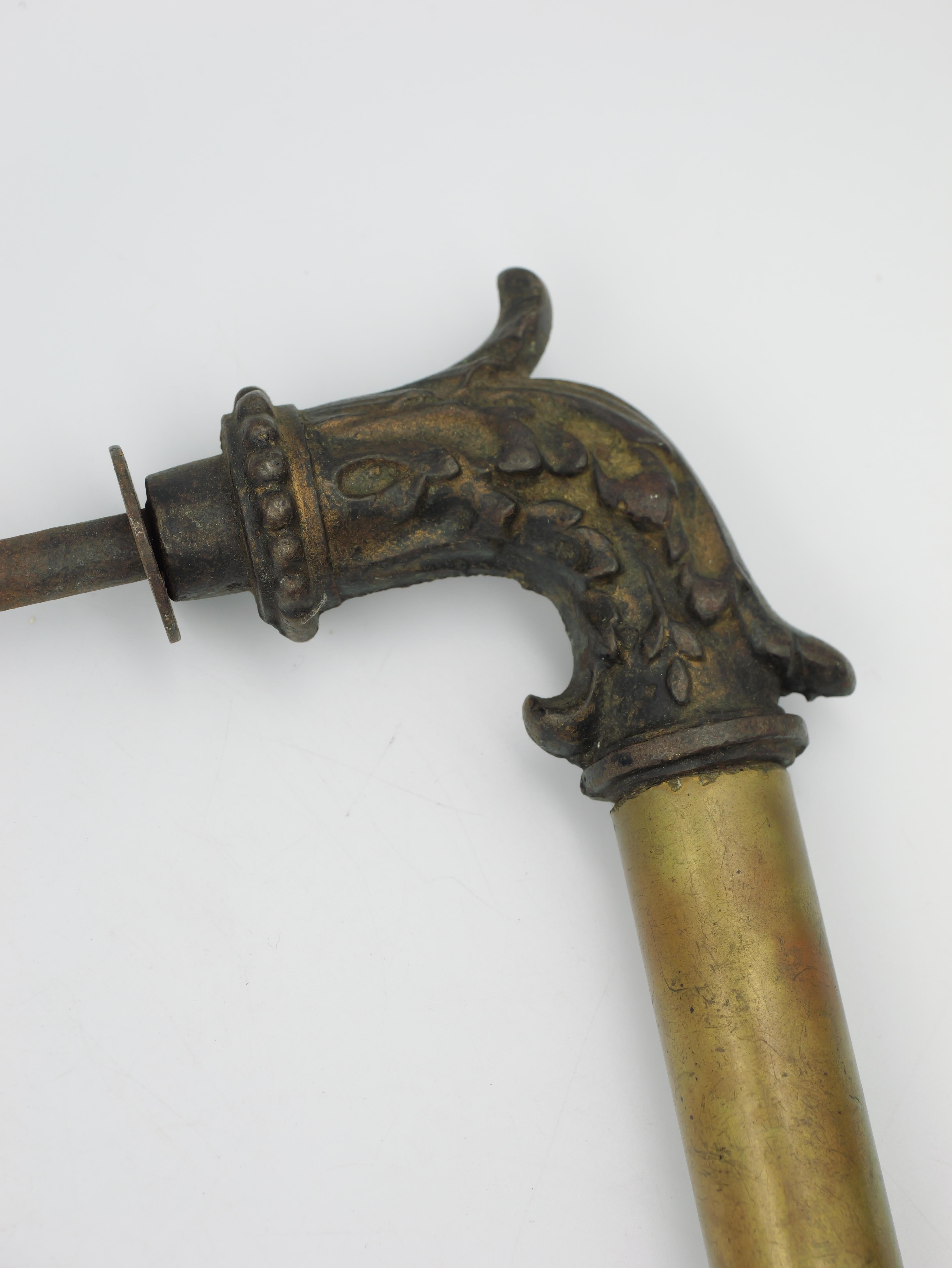19th Century Pair of Antique bronze door handles 