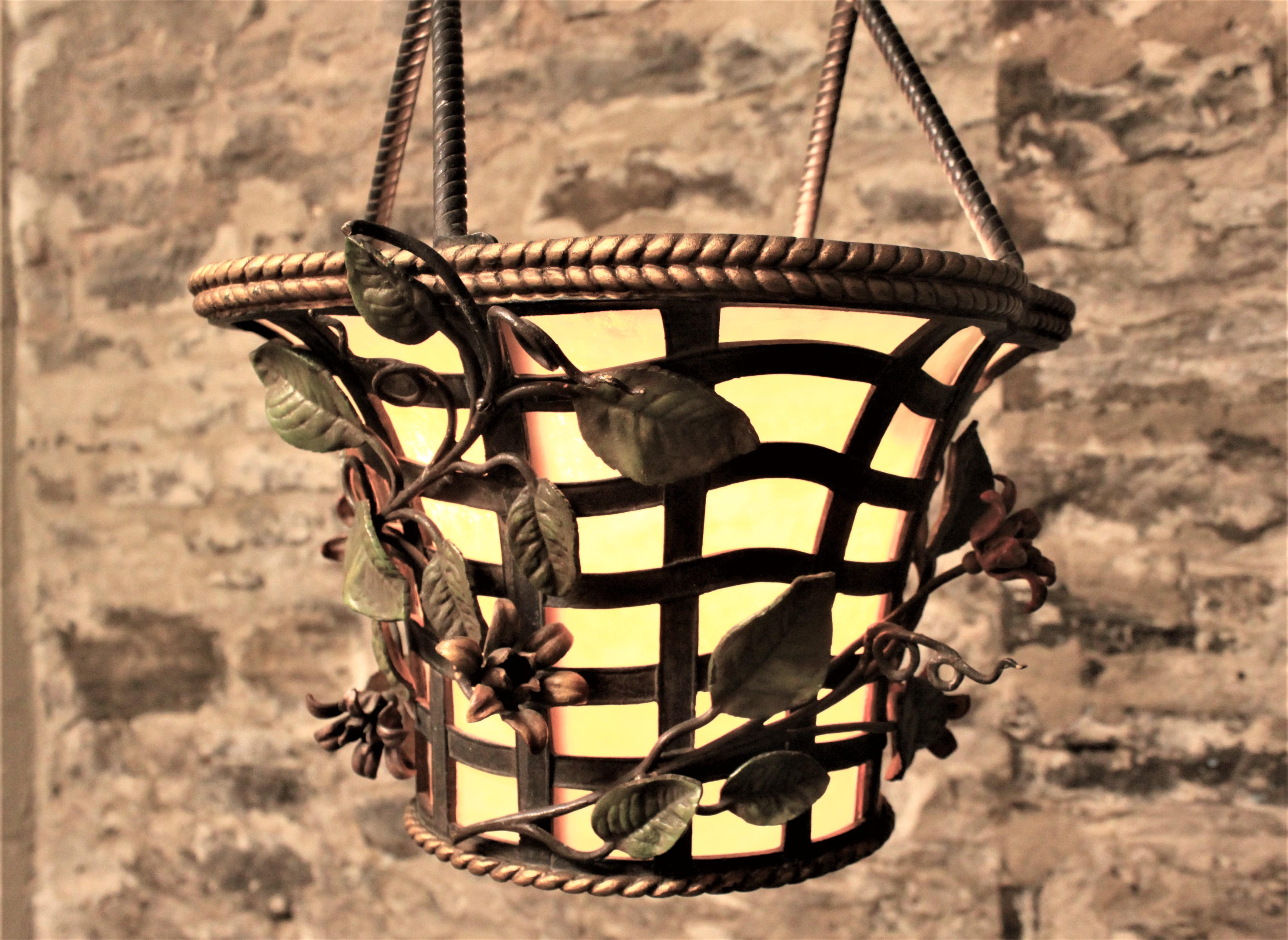 victorian hanging basket