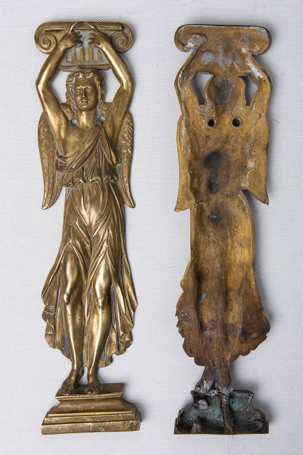 Napoleon III Pair of Antique Bronze Friezes