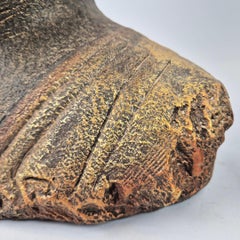 Paar antike Buddha-Büsten 45 cm, vergoldete patinierte Skulpturen, asiatische Wohnkultur