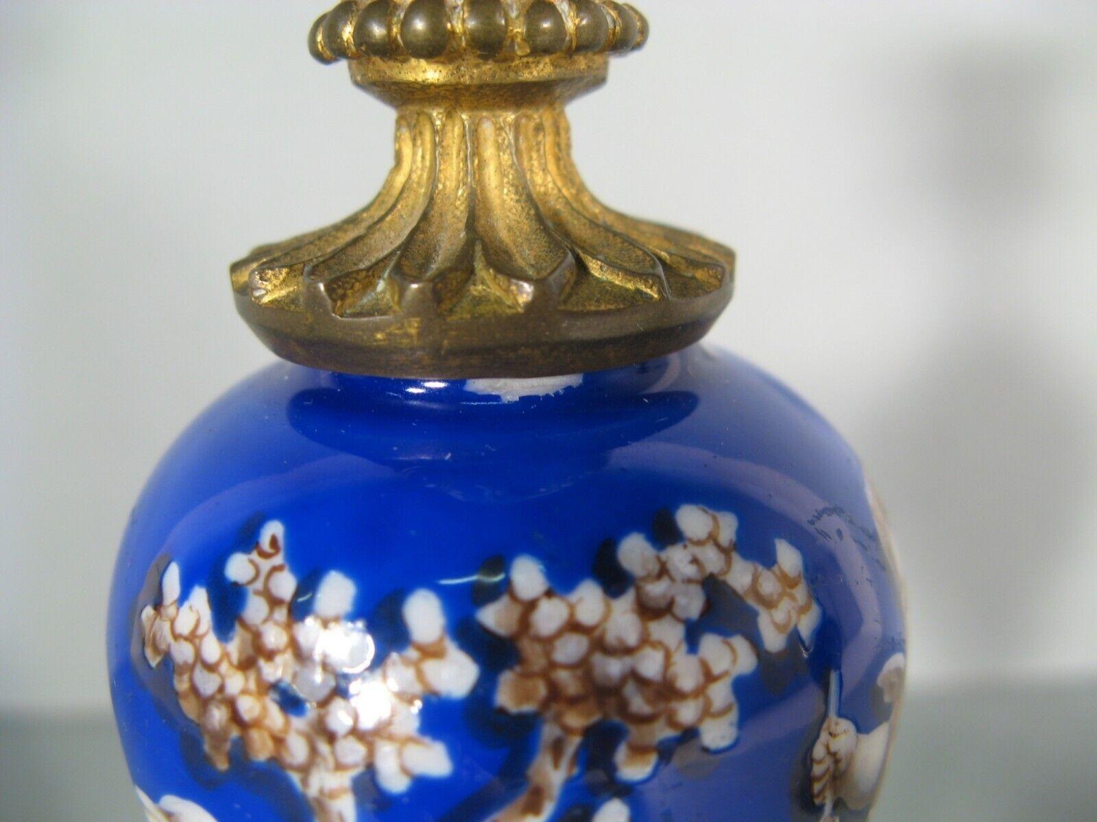 Pair of Antique Candlesticks in Romantic Style with Putti Decor - 1Y161 3