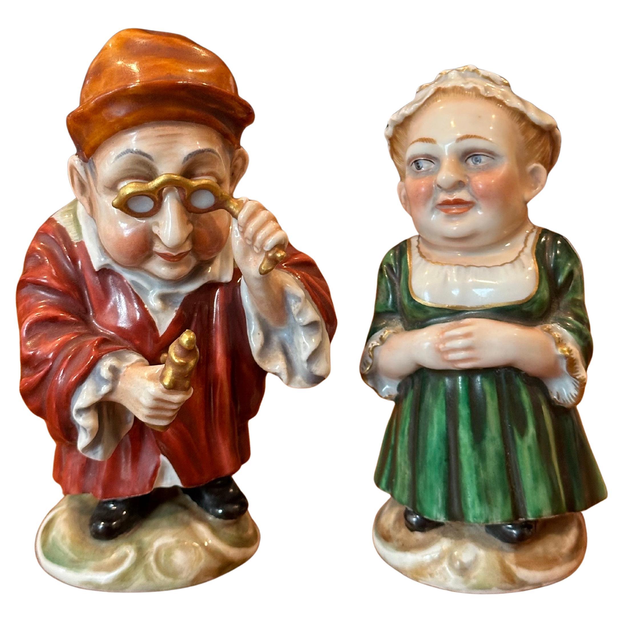 Pair of Antique Caramogi or 