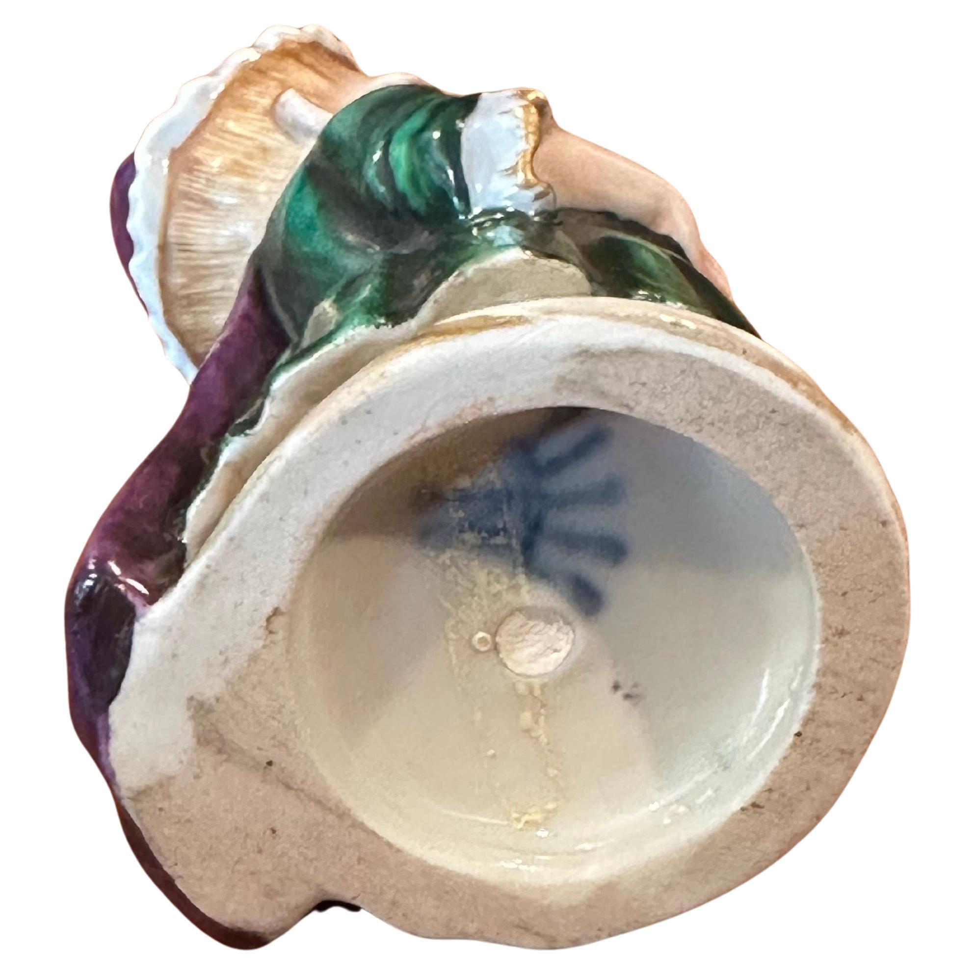 Porcelain Pair of Antique Caramogi or 