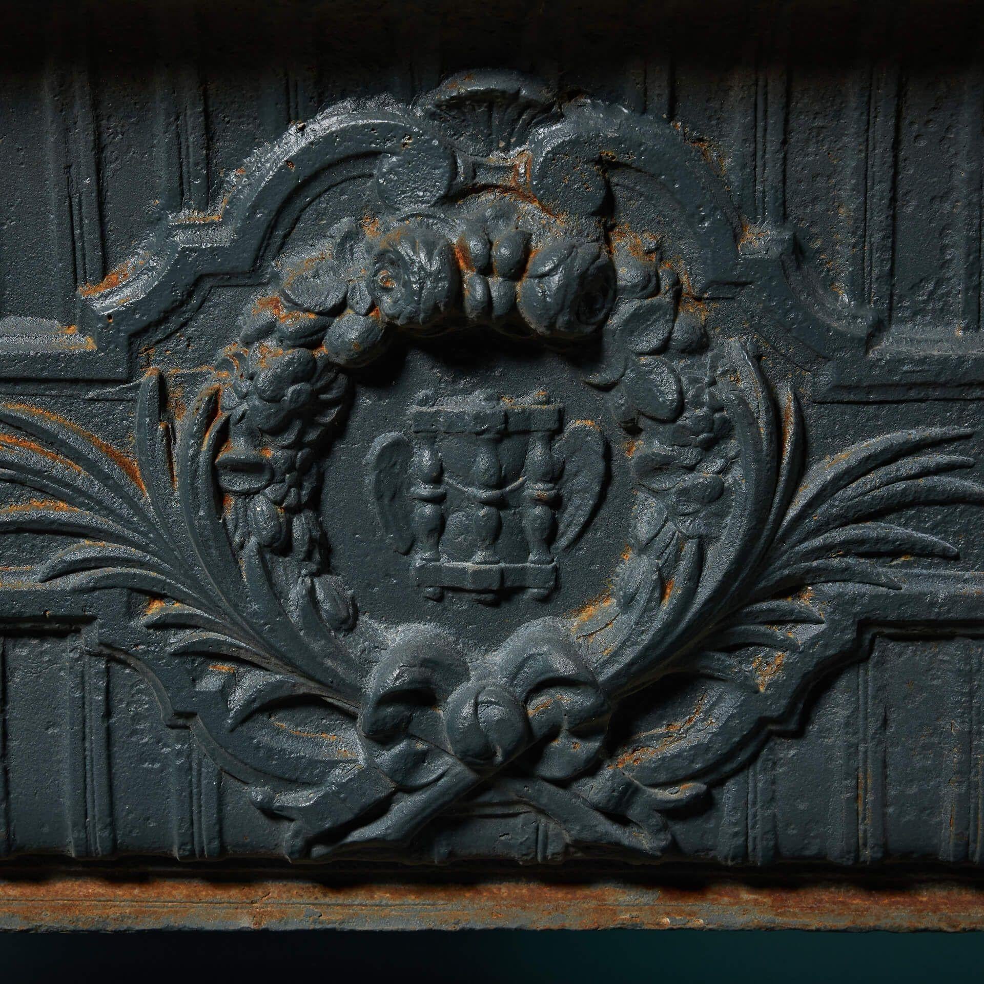 19th Century Pair of Antique Cast Iron Trough Planters For Sale