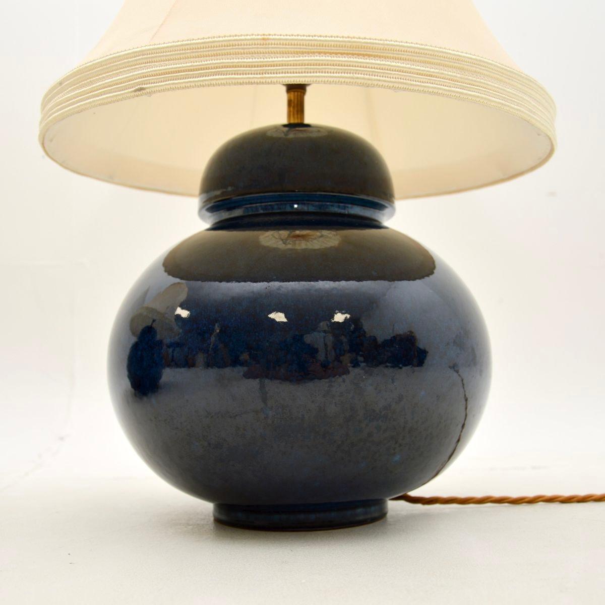 Pair of Antique Ceramic Table Lamps 2