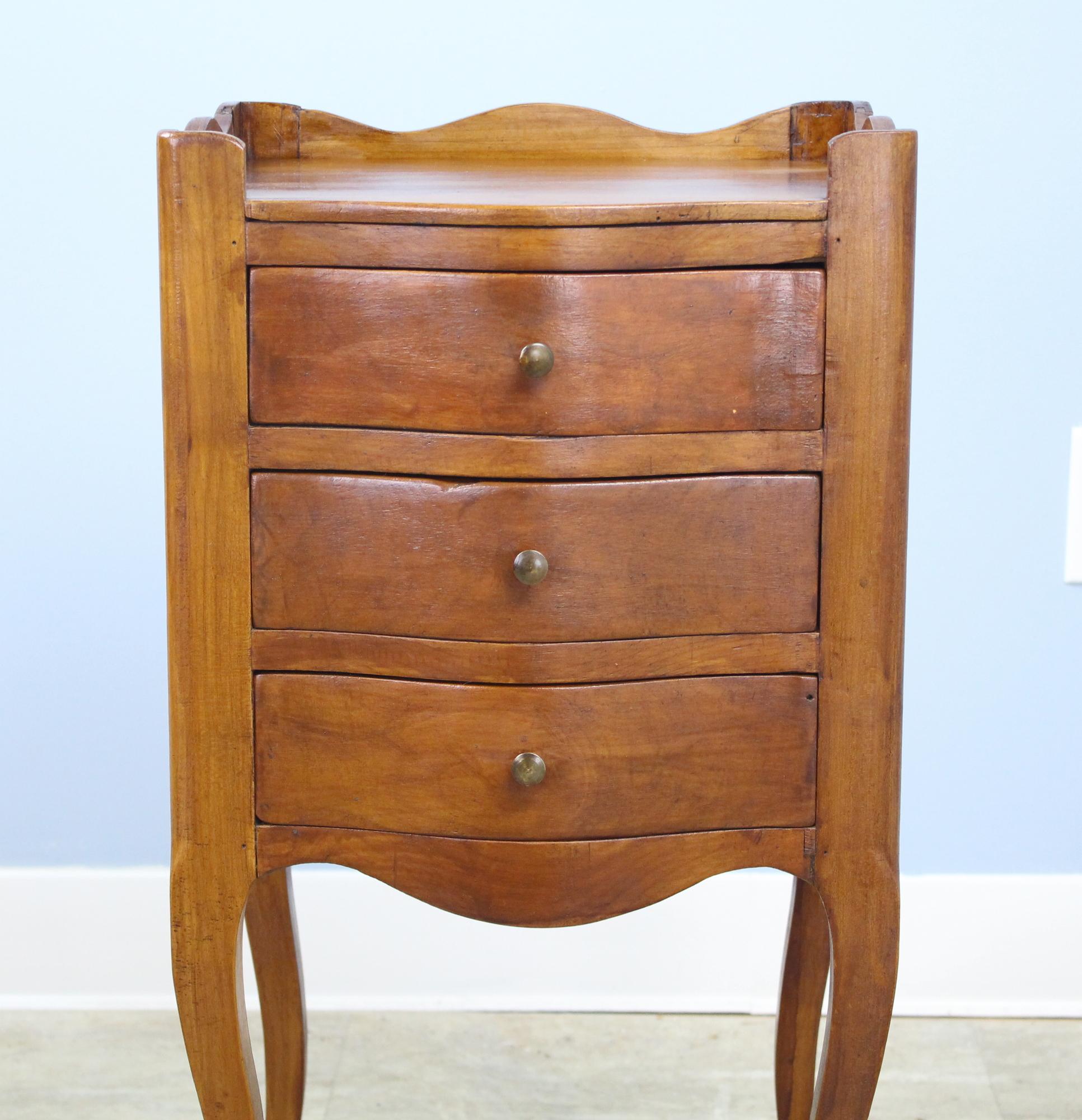 cherry nightstand pair