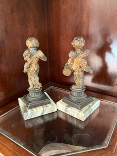 Pair of antique Cherubs