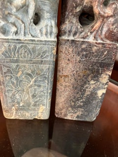 Pair of Antique Foo Dogs