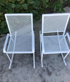 Antique Children's Rocking Chairs, Wrought Iron, Circa 1890
