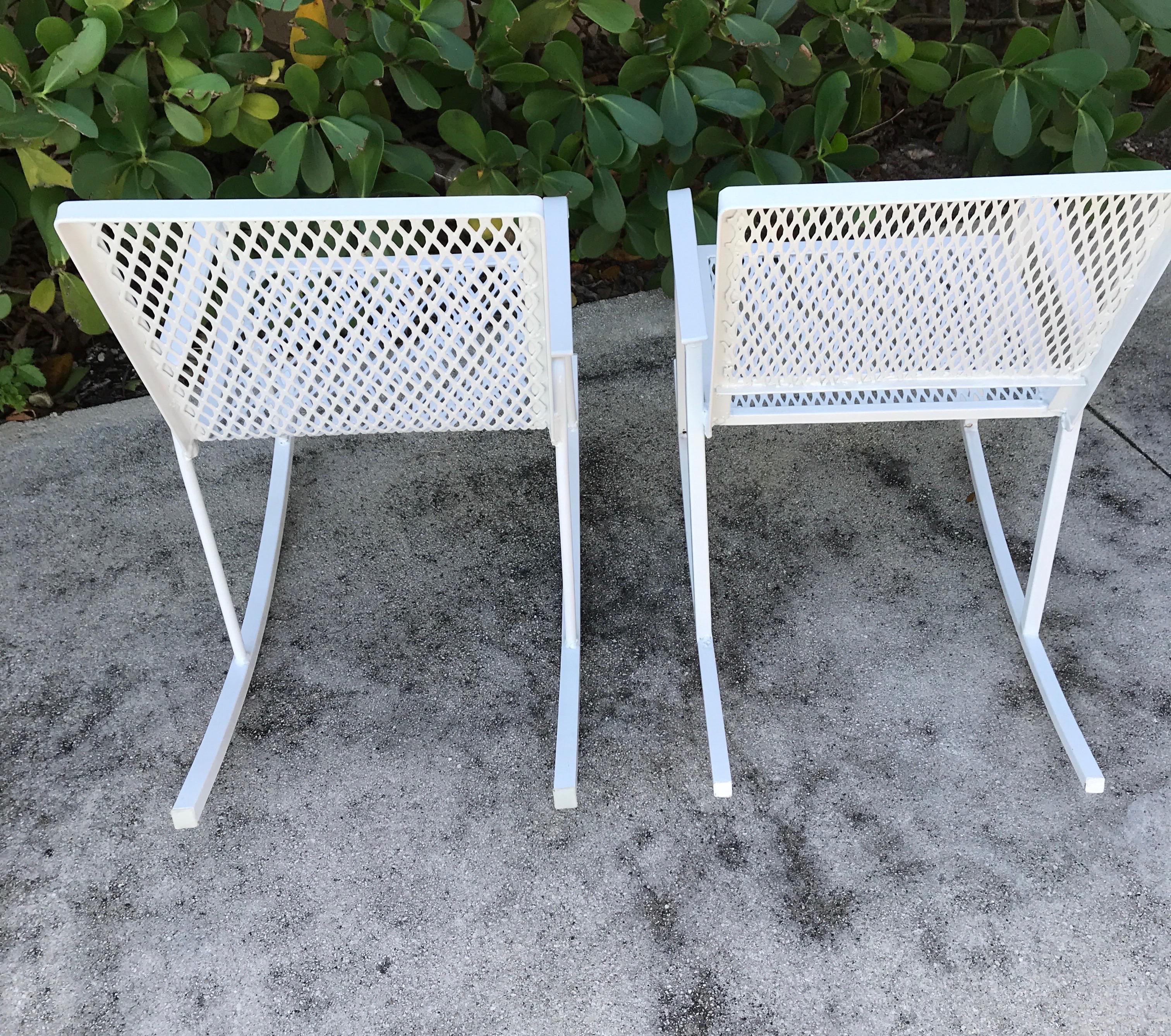 American Pair of Antique Children's Rocking Chairs For Sale