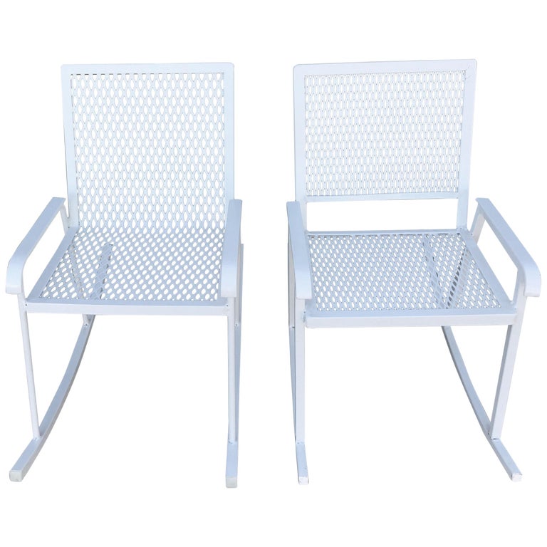 Pair of Antique Children's Rocking Chairs For Sale at 1stDibs