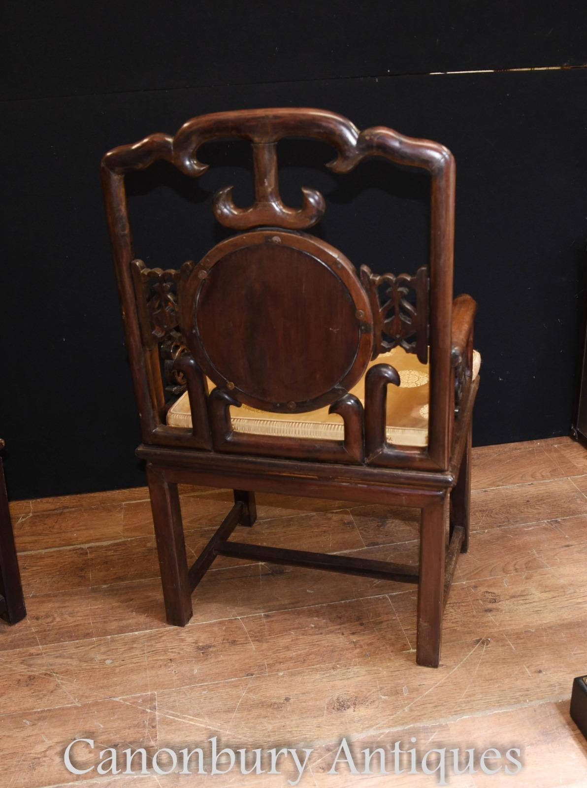 fauteuil chinois ancien