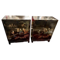 Pair of Antique Chinese Cabinets