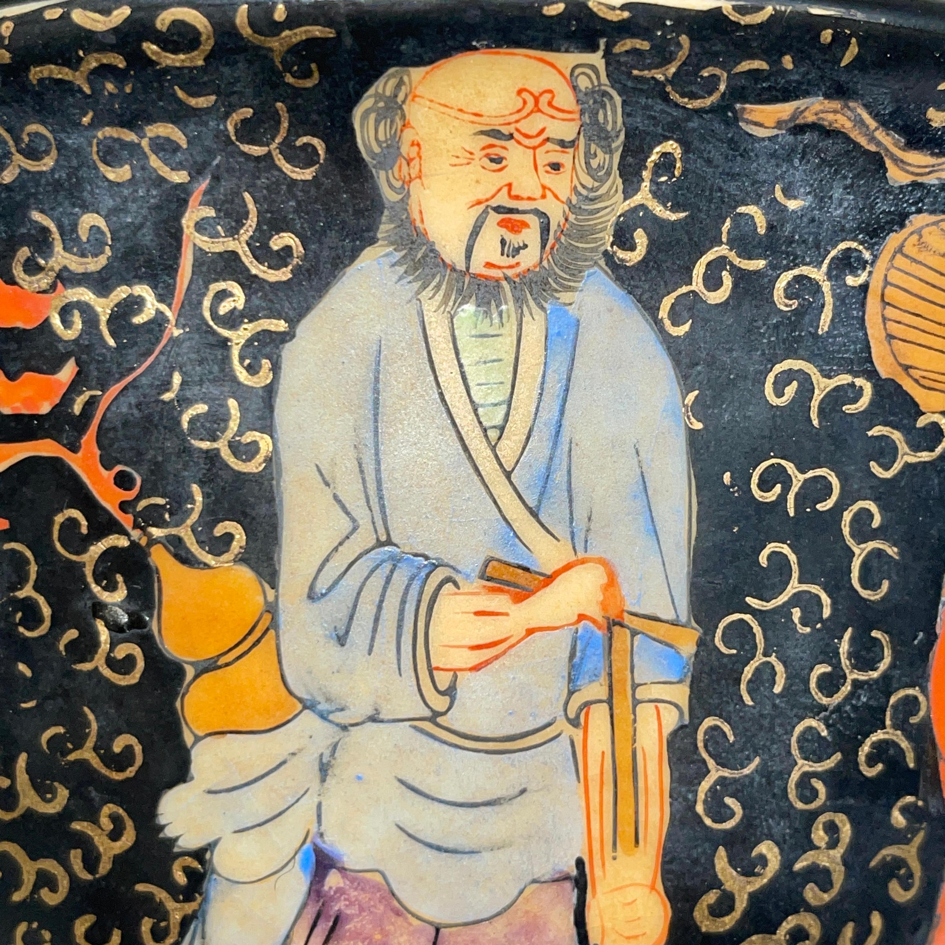 Paar antike chinesische Keramikschalen, 20. Jahrhundert, asiatische Kunst im Angebot 14