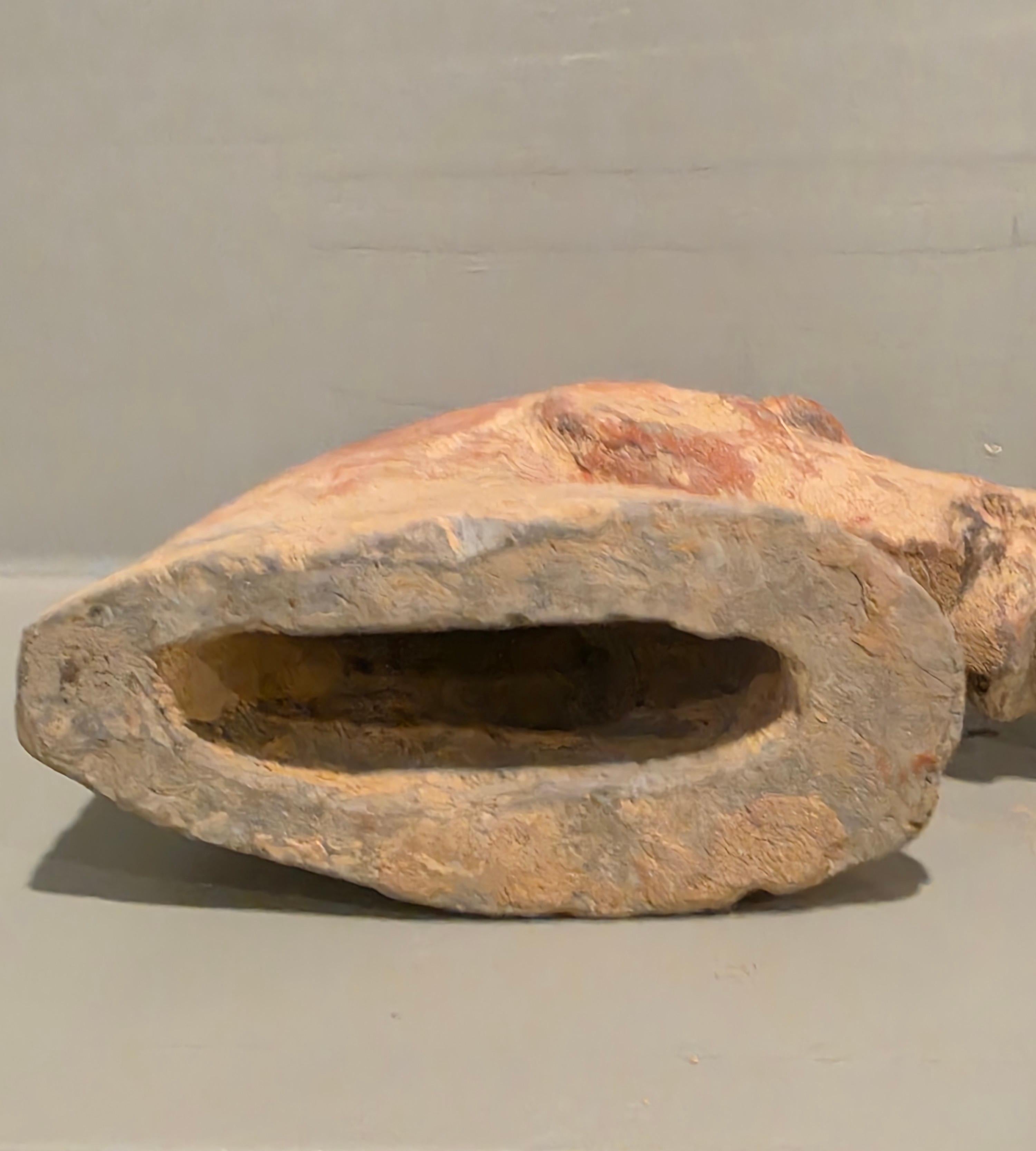 Coppia di antiche figure di tombe funerarie della dinastia cinese Han in ceramica con testa di cavallo rosso in vendita 10