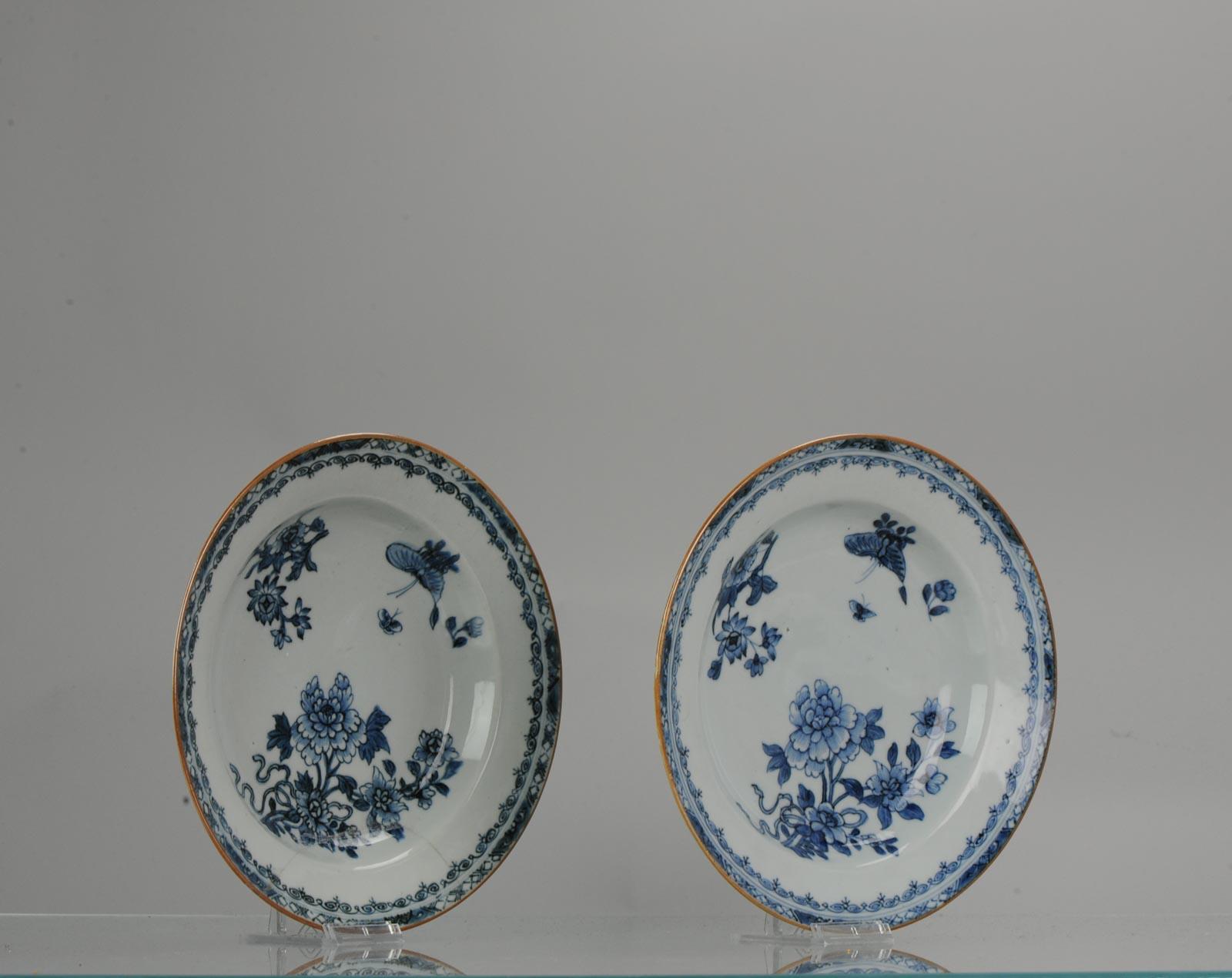A very nicely decorated pair of plates with nice symbolism.

Additional information:
Material: Porcelain & Pottery
Type: Plates
Region of Origin: China
Period: 18th century Qing (1661 - 1912)
Age: Pre-1800
Condition: Dish 1 restored piece and some