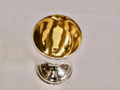 Pair of Antique Chinese Silver Egg Cups, Dated circa 1900, Hung Chong, Canton