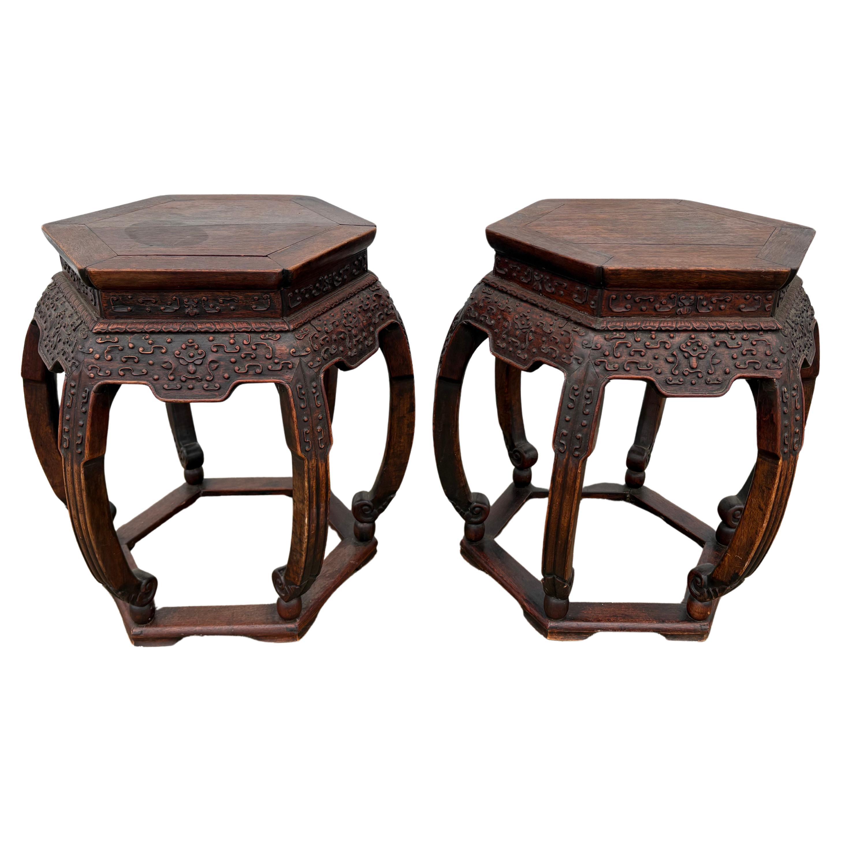 Pair Of Antique Chinese Tables