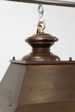 Pair of Antique Copper Lanterns