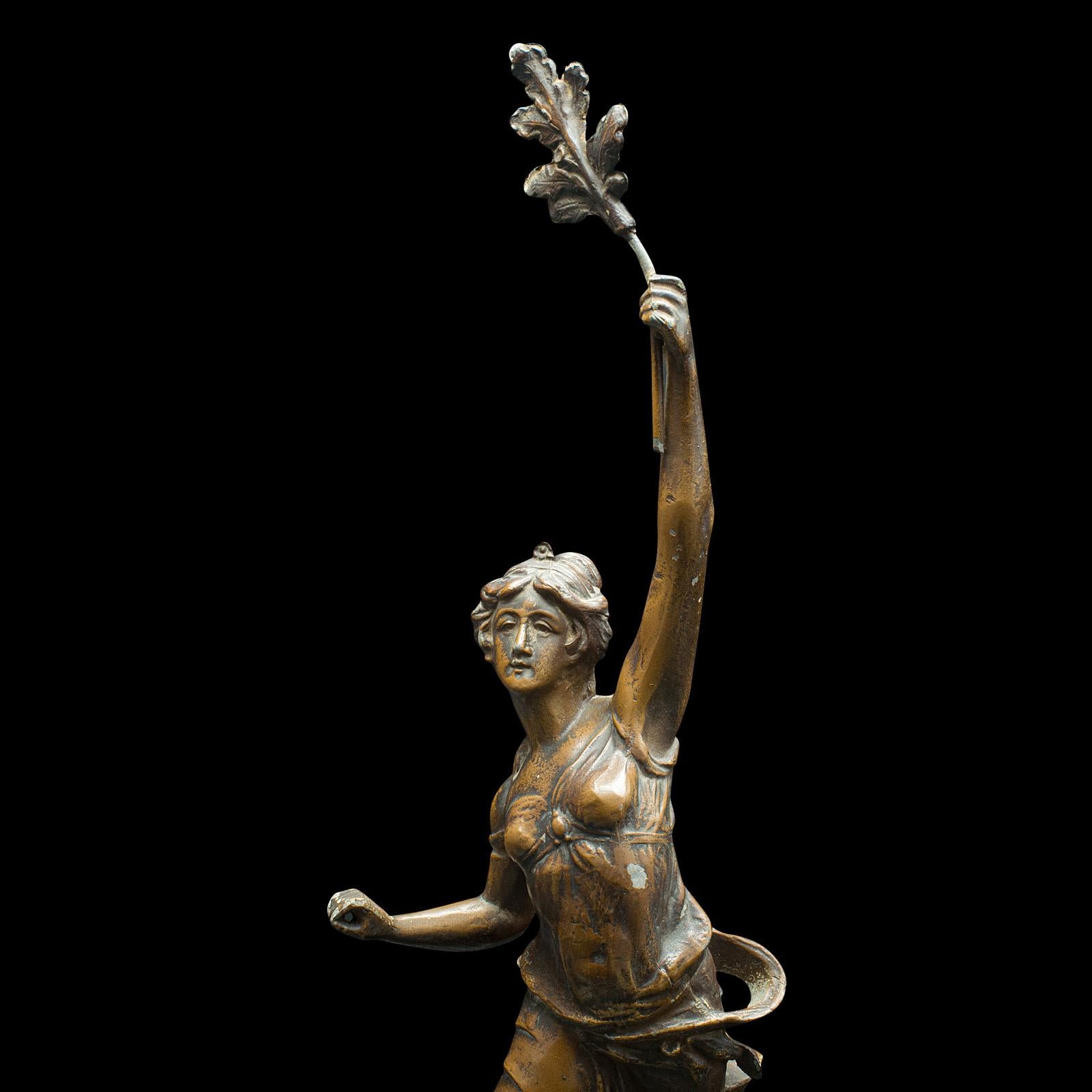 Pair Of Antique Decorative Figures, French Bronze Spelter, Classic Taste, Statue 3
