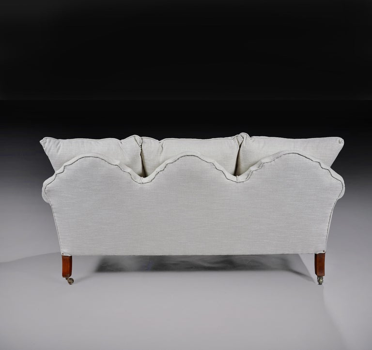 Pair of Antique Deep Seated Feather Down Country House Sofas at 1stDibs