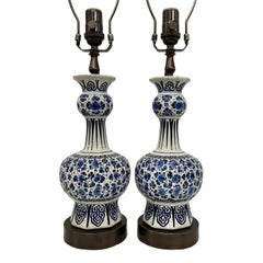 Pair of Antique Dutch Lamps
