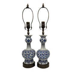 Pair of Antique Dutch Lamps