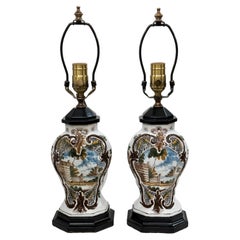 Pair of Antique Dutch Lamps
