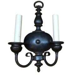 Pair of Antique Dutch Sconces