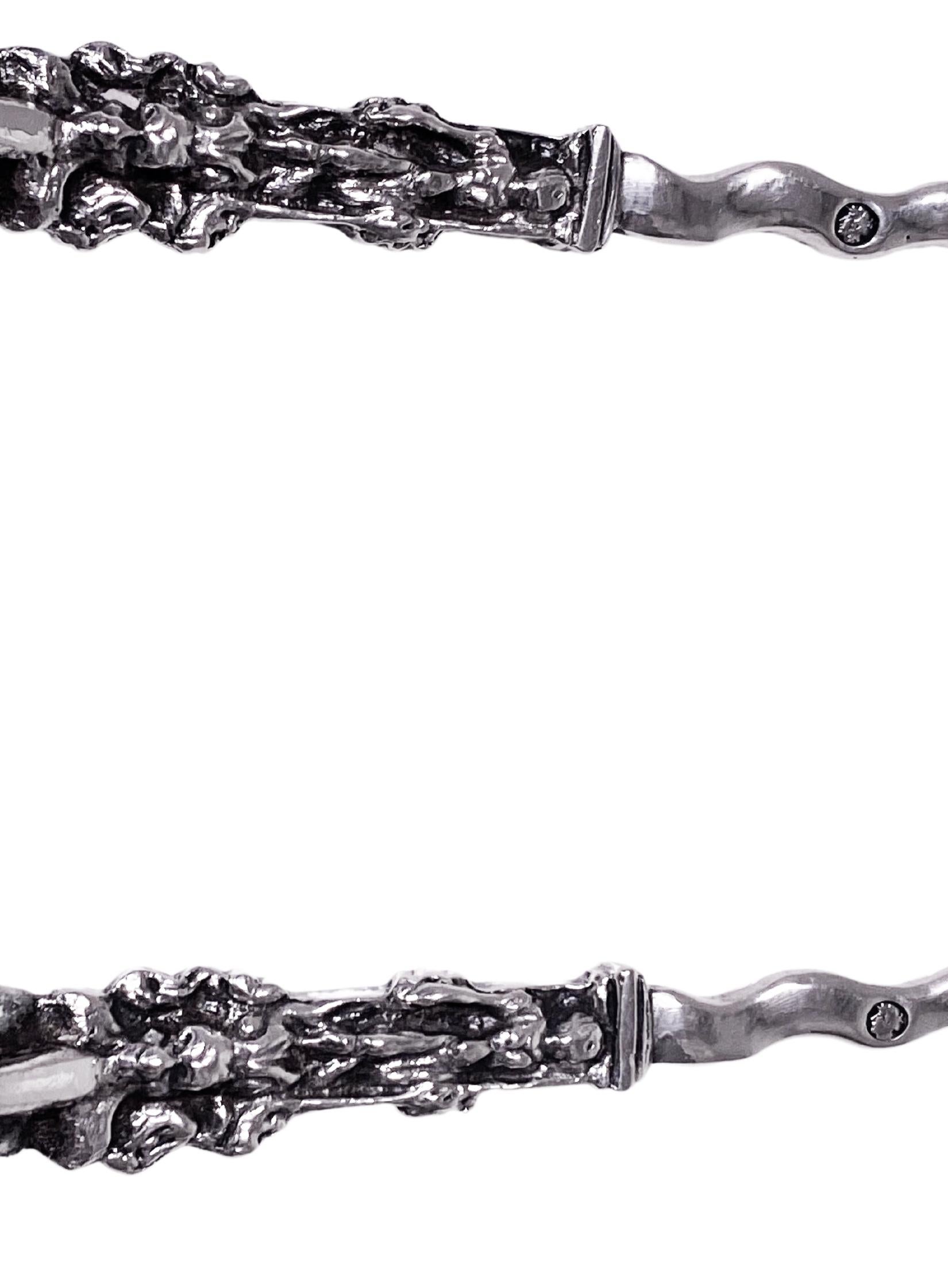 Pair of Antique Dutch Silver figural Spoons, C.1890 For Sale 4
