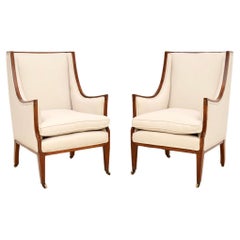 Paar antike edwardianische Sessel