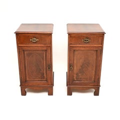 Pair of Antique Edwardian Bedside Cabinets