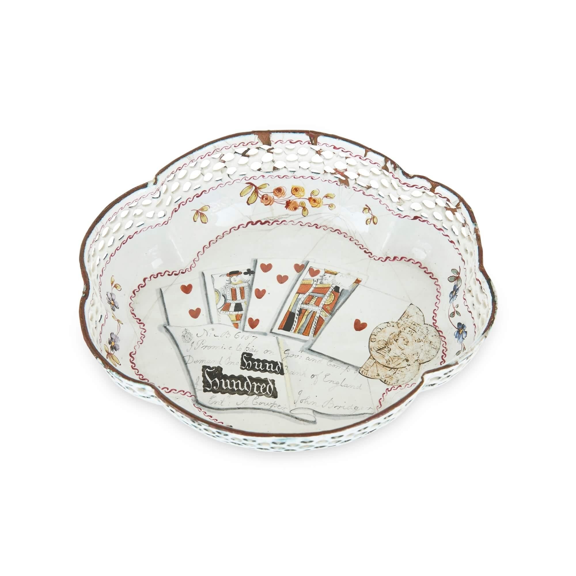 playing card dishes