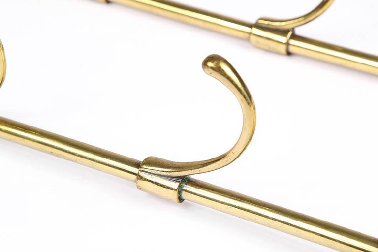 Pair of Antique English Brass Riding Crop Holders For Sale at 1stDibs