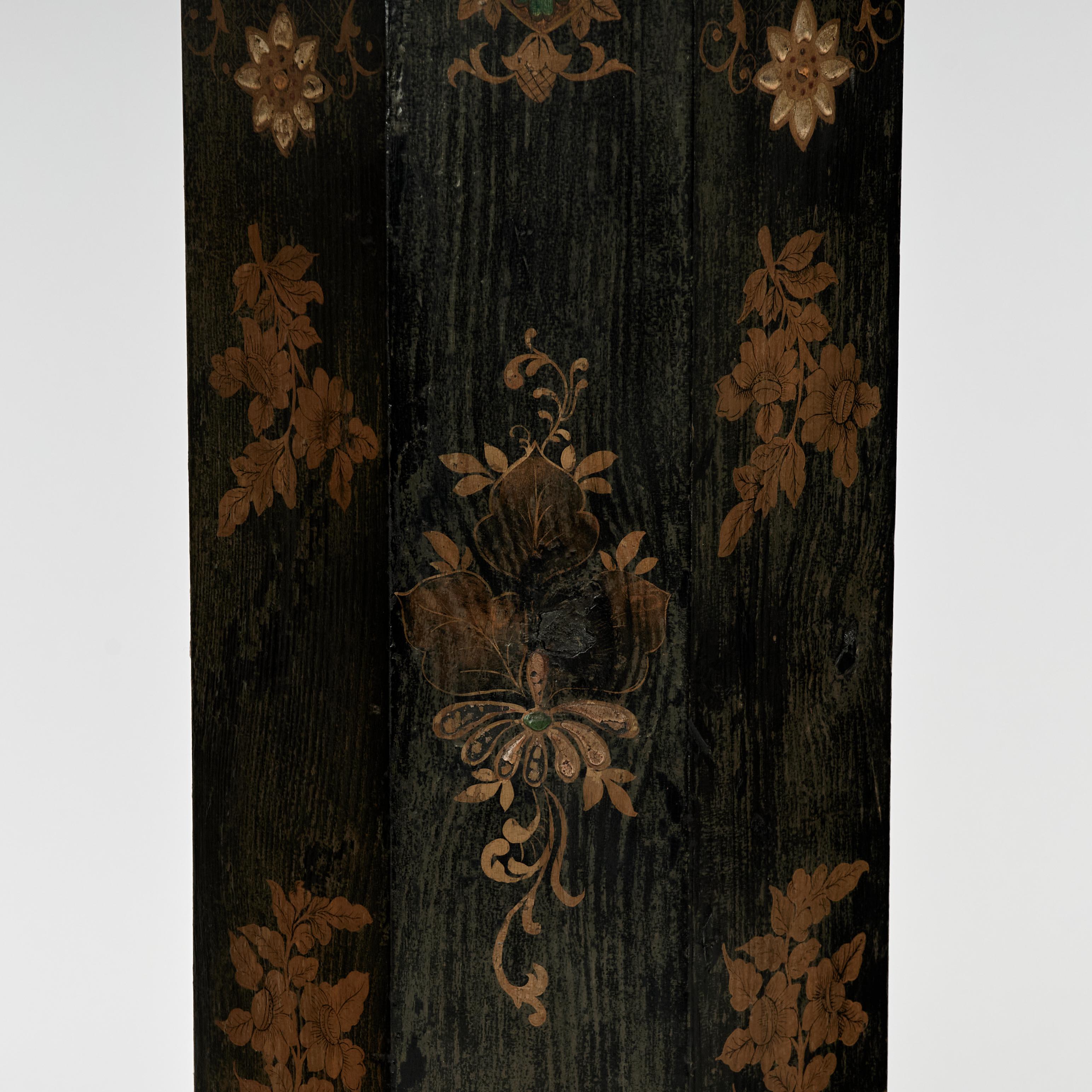 Chinoiseries Paire de piédestaux anciens de style chinoiserie anglaise en vente