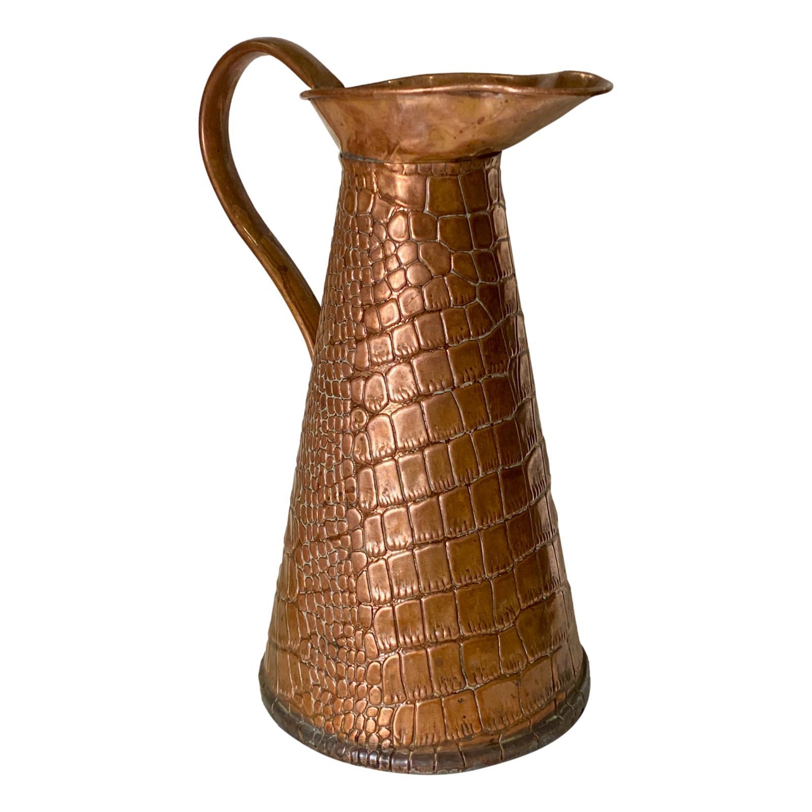 copper pitcher vintage