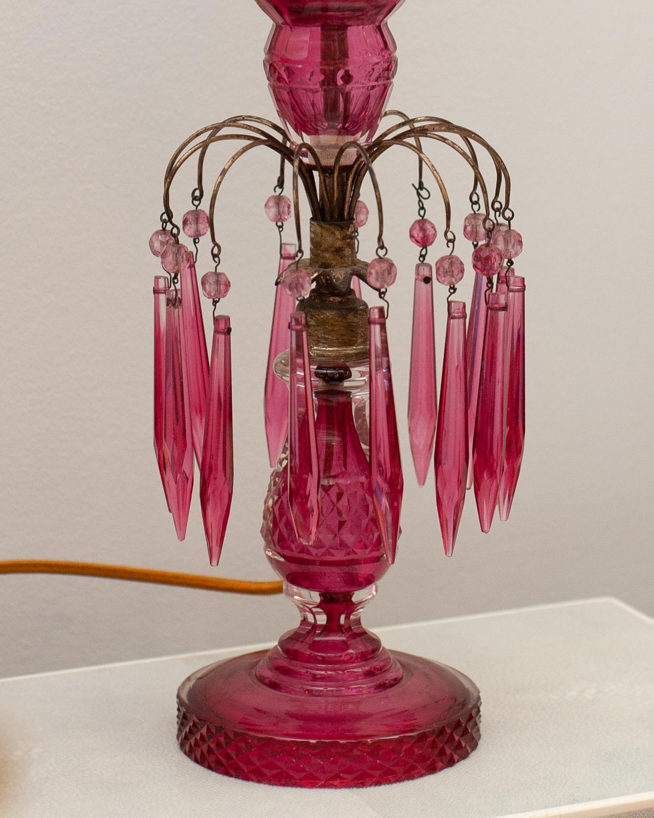 cranberry lamps