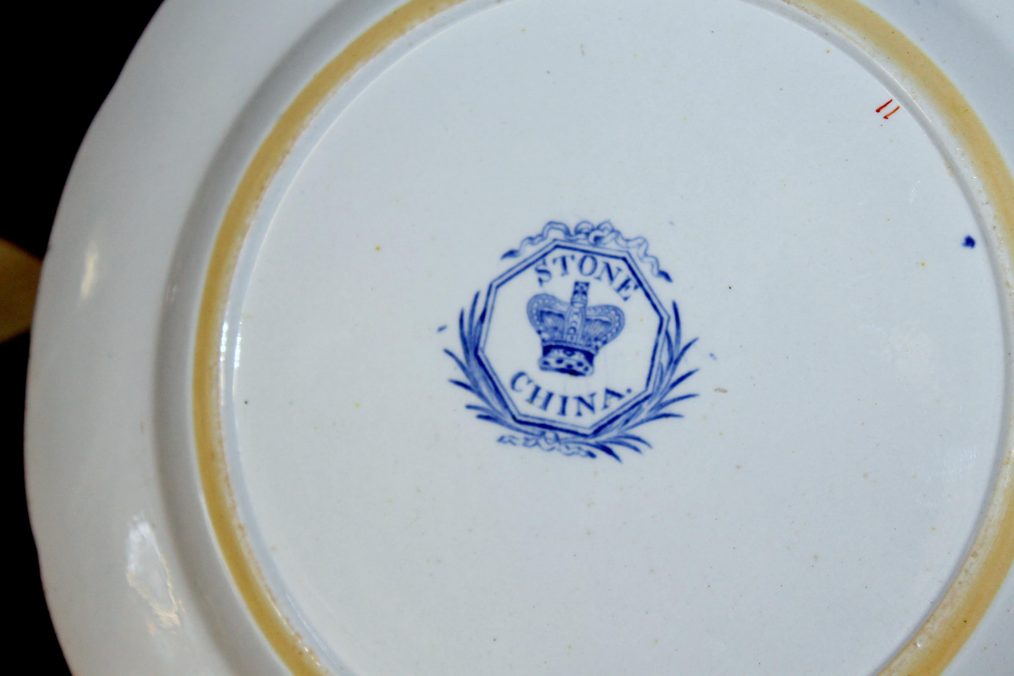 ironstone plates england