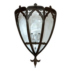 Pair of Antique English Lantern Sconces