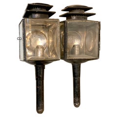 Pair of Antique English Lanterns