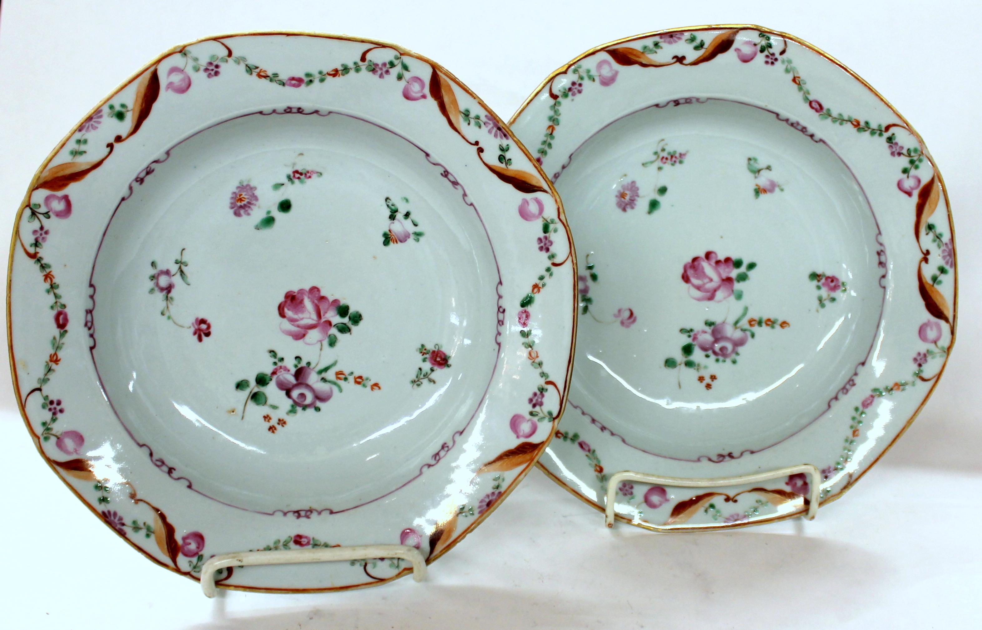 Pair of exceptional antique English late 18th century 
