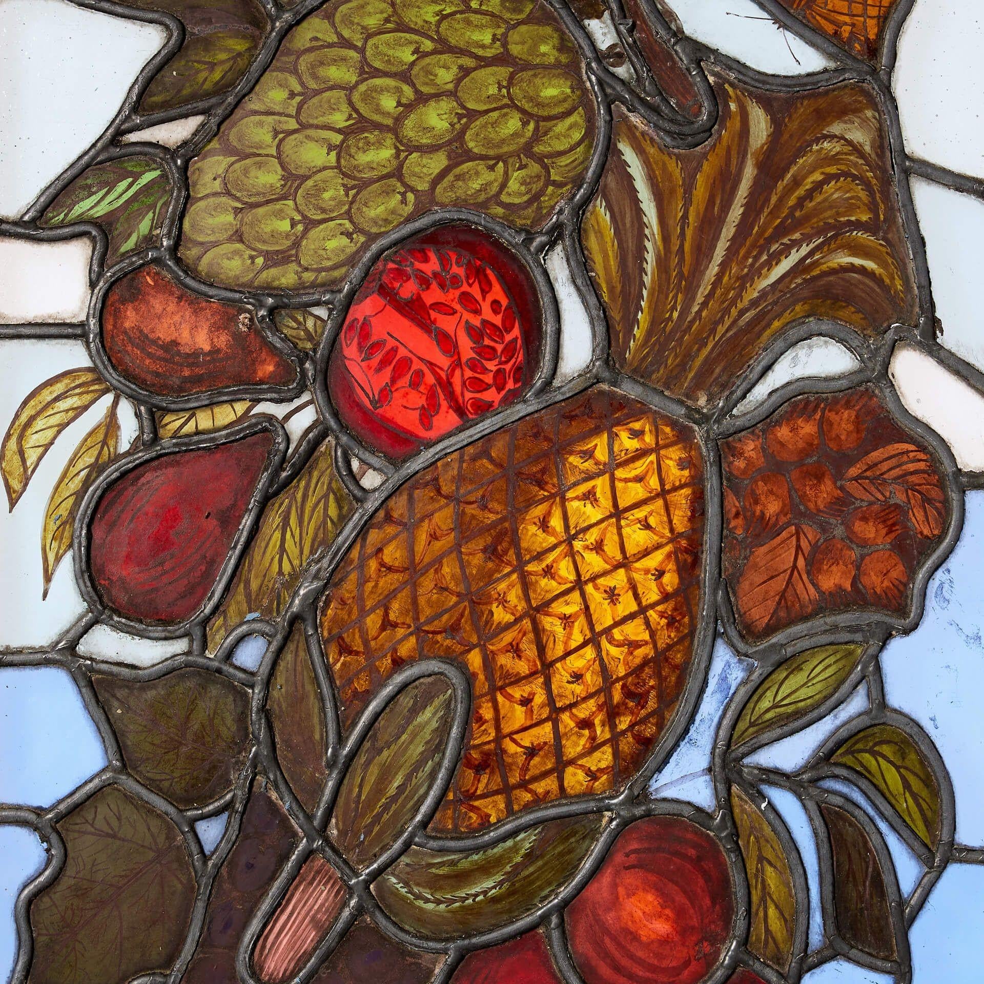 fruit stained glass