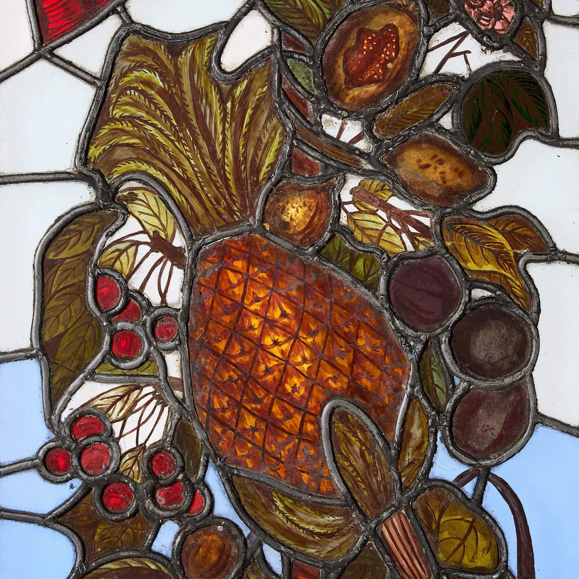 stained glass fruit