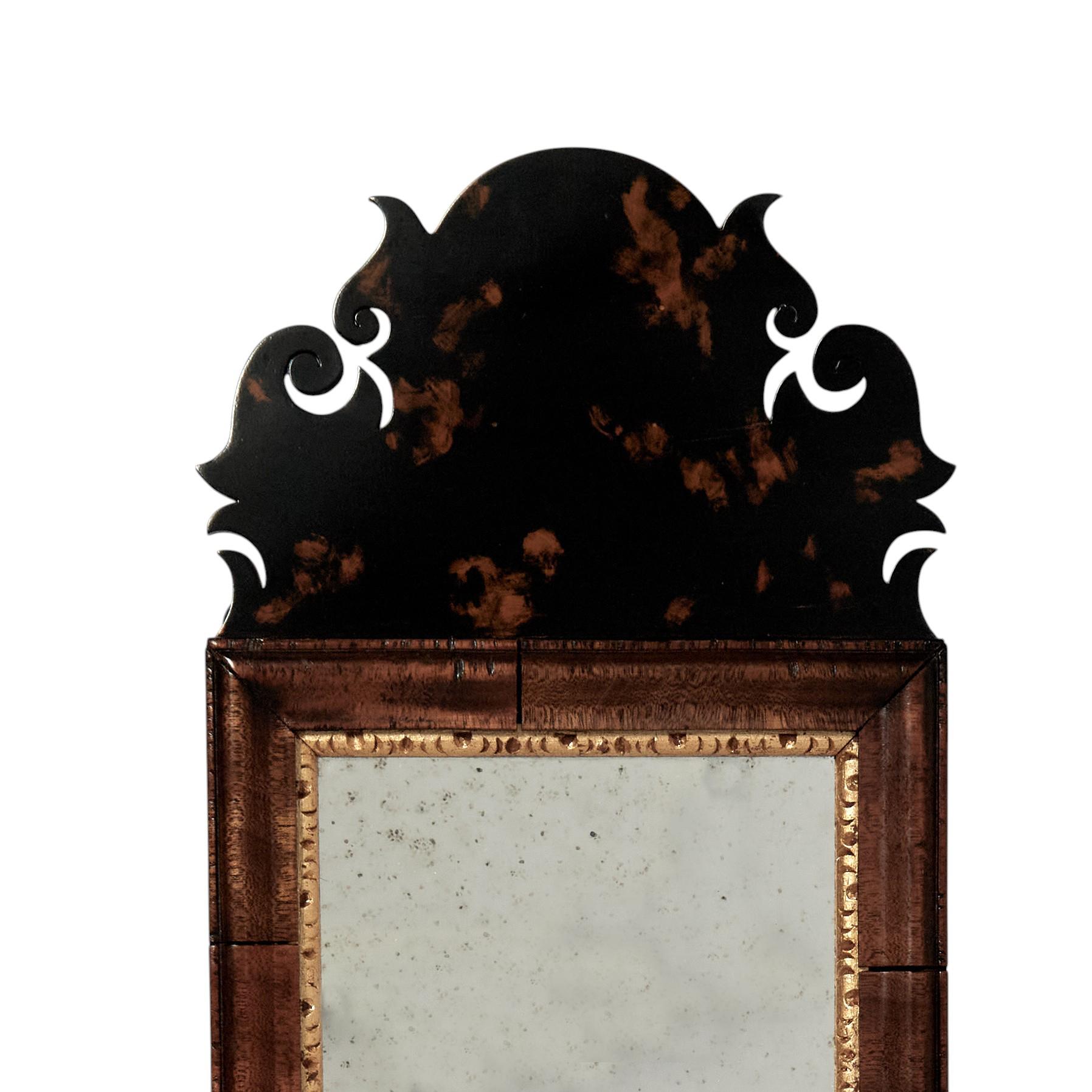 Guglielmo IV Coppia di appliques a specchio inglesi d'epoca in vendita