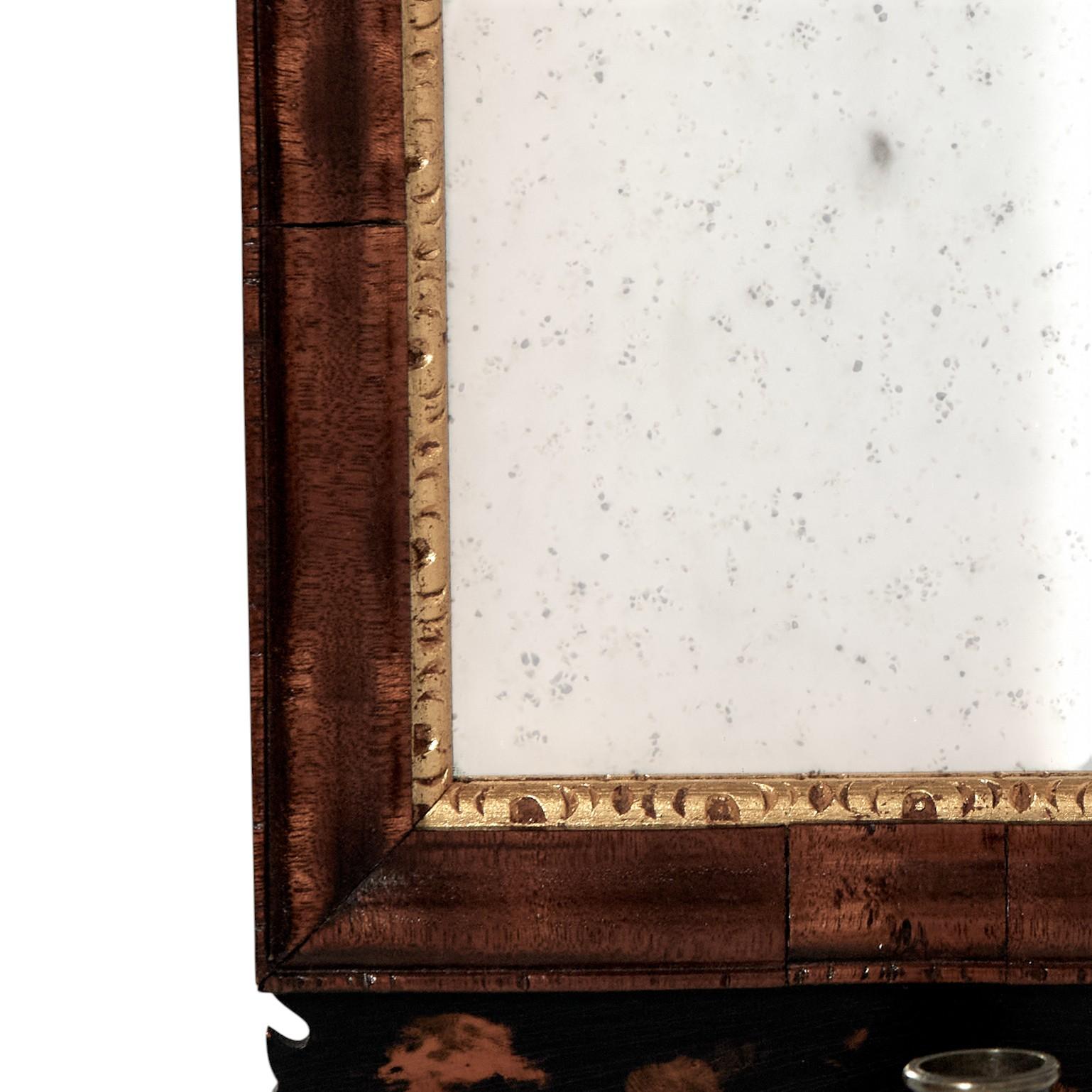 XIX secolo Coppia di appliques a specchio inglesi d'epoca in vendita