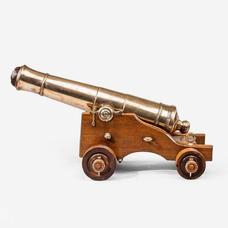 Pair of Antique English Naval Cannon For Sale at 1stdibs